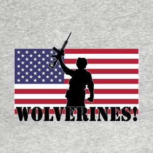 Wolverines! USA T-Shirt